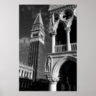 Póster Torre San Marco de Venecia