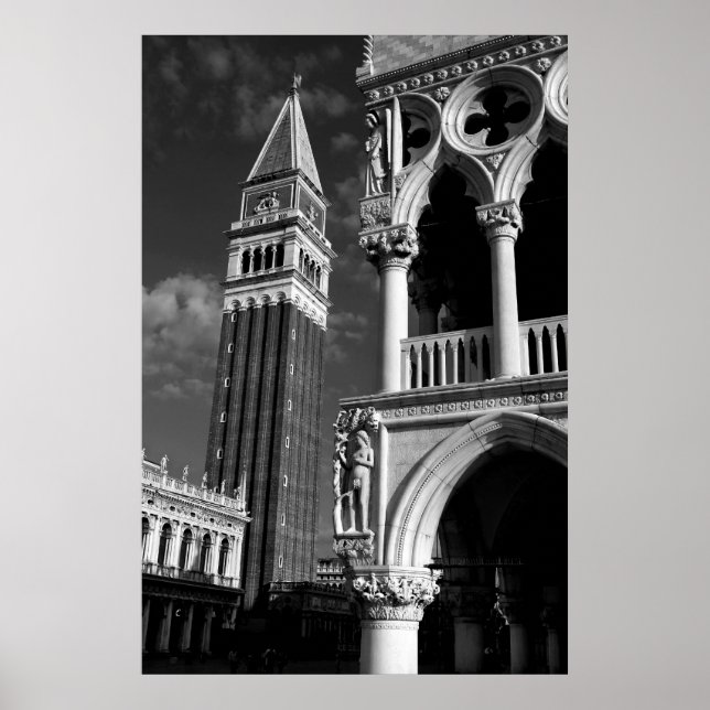 Póster Torre San Marco de Venecia (Frente)