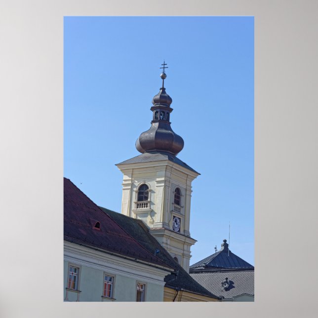 Póster Torre Sibiu Rumania (Frente)