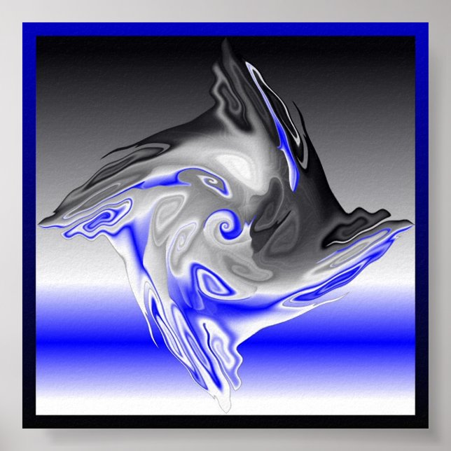 Póster Torrente de agua (Frente)