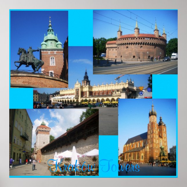 Póster Torres de Cracovia (Frente)