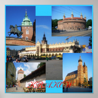 Póster Torres de Cracovia