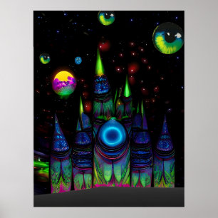 Póster Torres de plasma de Wornol VII