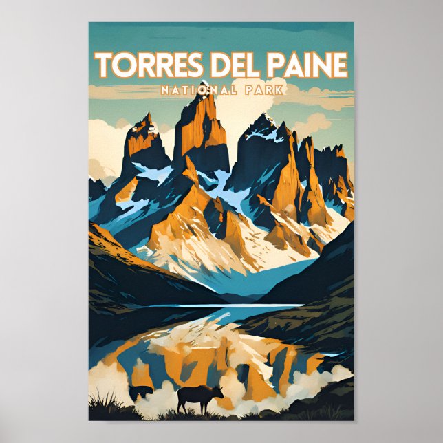 Póster Torres Del Paine (Frente)