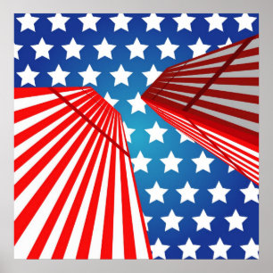 Póster Torres gemelas