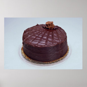 Póster Torta de chocolate
