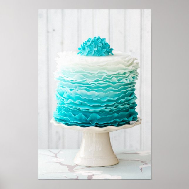Póster Torta de rufa de Ombre (Frente)