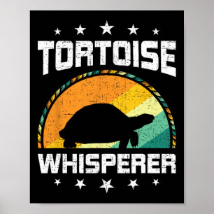 Póster Tortoise Whisperer Fly Fishing Aquarium Fish Tank