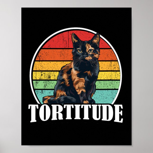 Póster Tortoiseshell Cat (Frente)