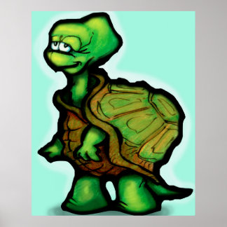 Póster Tortuga