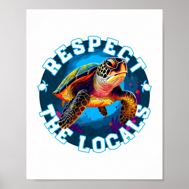 Póster ¡Tortuga 001 Shell Sí! (Frente)