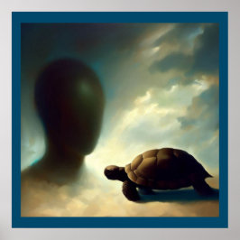 Póster Tortuga animal espiritual 1