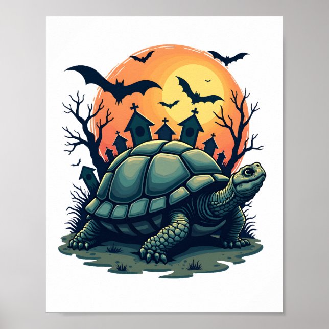 Póster Tortuga Caparazón de Gritos (Frente)