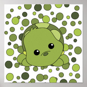 Póster Tortuga de bebé