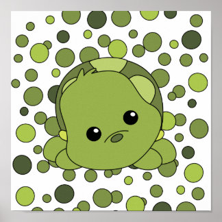 Póster Tortuga de bebé