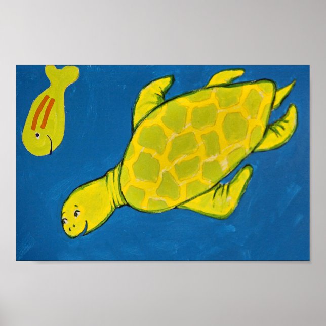 Póster Tortuga marina (Frente)