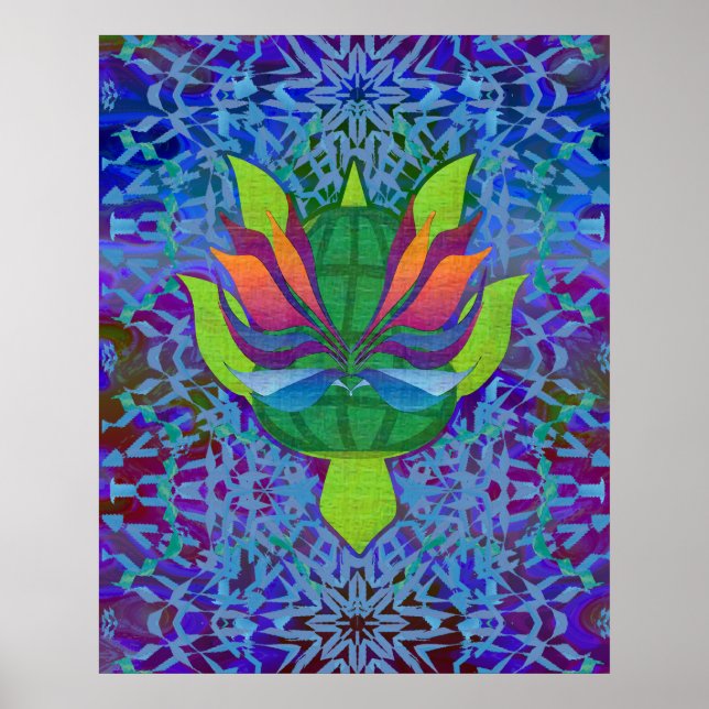 Póster Tortuga voladora (Frente)