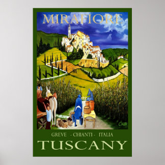 PÓSTER TOSCANA