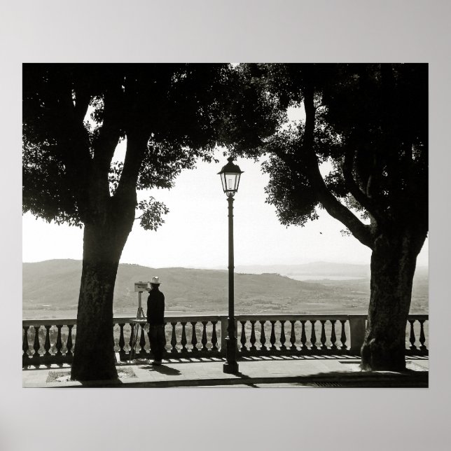 Póster Toscana. Italia. Cortona (Frente)