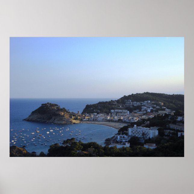 Póster Tossa De Mar Costa Brava España (Frente)