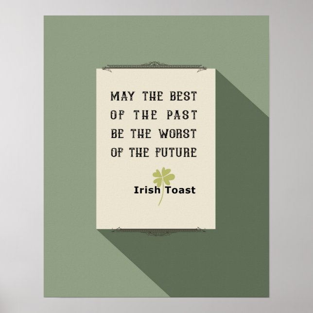 Póster Tosta irlandesa (Frente)