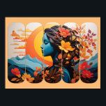 Póster Tostadas florecientes Pared Art & Deco con eleganc<br><div class="desc">La llamativa tostada floral, el Art & Deco con la elegante silueta de una mujer, eleva la decoración de su casa con nuestra impresionante "Vibrante tostada floral Wall Art & Deco". Esta pieza única cuenta con tres tostadas adornadas con flores animadas y una mujer elegante en silueta, creando una atractiva...</div>