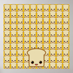 Póster tostadas Rey de tostadas