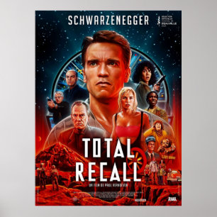 Póster Total Recall 30th Anniversary