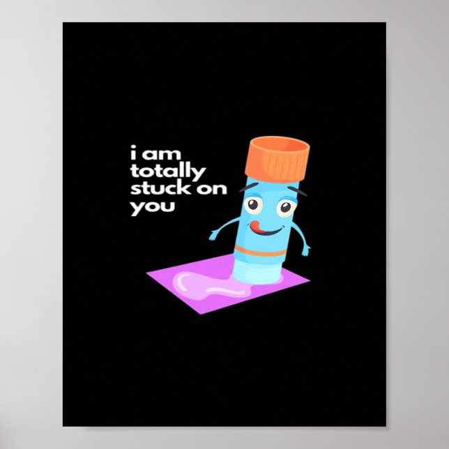 Póster Totalmente Enamorado de Ti Estilo Romántico Audaz (Frente)