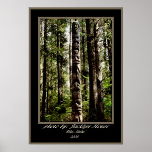 Póster Tótem del Tlingit