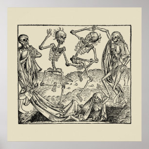 Póster Totentanz / Baile macabro