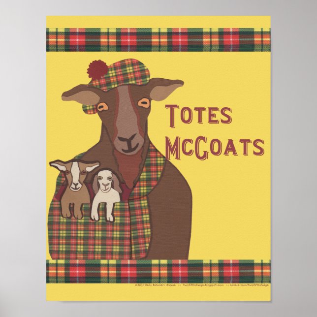 Póster Totes McGoats poster (Frente)