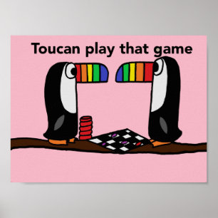 Póster Toucan Play That Game