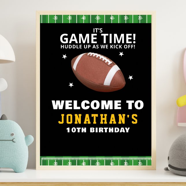 Póster  Touchdown Celebration: Football Field Birthday bo (Subido por el creador)