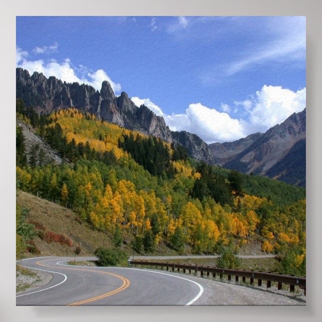 Póster Touge Road (Frente)