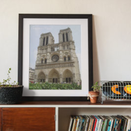 Póster Toujours París Notre Dame