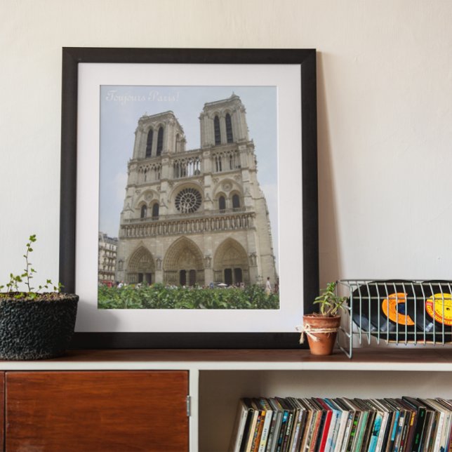 Póster Toujours París Notre Dame (Subido por el creador)