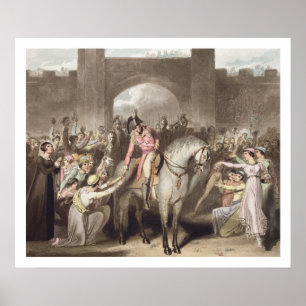 Póster Toulouse, el 10 de abril de 1814, 'de las