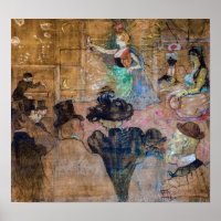 Toulouse-Lautrec - Baile morisca / Los Almehs