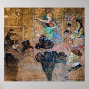 Póster Toulouse-Lautrec - Baile morisca / Los Almehs