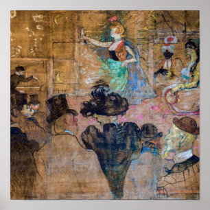 Póster Toulouse-Lautrec - Baile morisca / Los Almehs