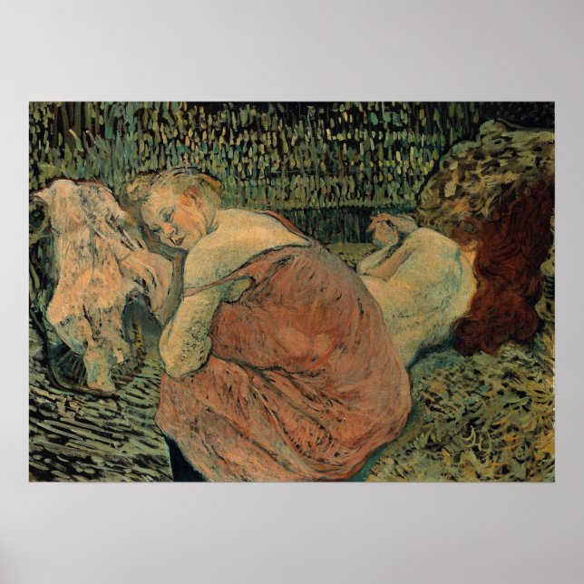 Póster Toulouse-Lautrec - Dos amigos (Frente)