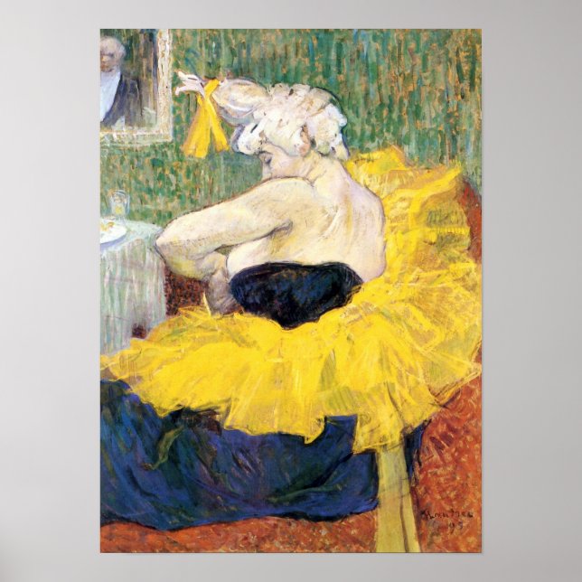 Póster Toulouse-Lautrec - El Cha U Kao (Frente)