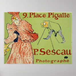 Póster Toulouse-Lautrec - El fotógrafo 1894