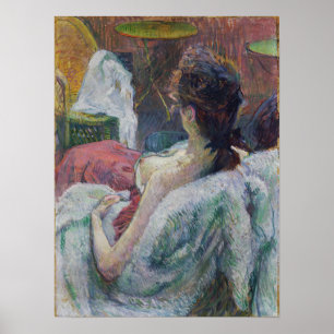 Póster Toulouse-Lautrec - El modelo descansando