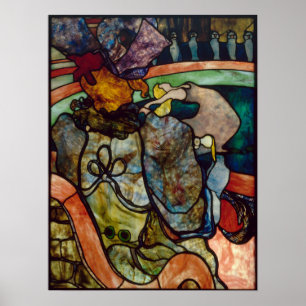 Póster Toulouse-Lautrec - En El Nuevo Circo Papa Chrysan.