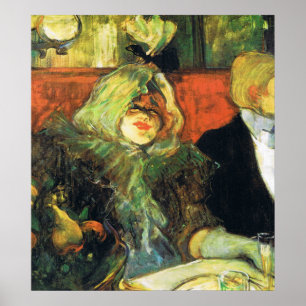 Póster Toulouse-Lautrec - En El Rat Mort 1899