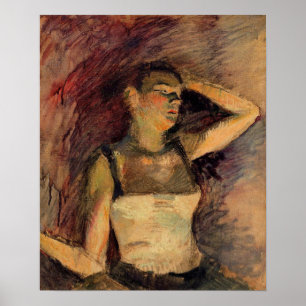 Póster Toulouse-Lautrec - Estudio De Una Bailarina 1888