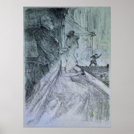 Póster Toulouse-Lautrec - La Loge, Una Actuación De Faust