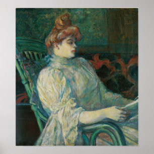 Póster Toulouse-Lautrec - Madame Marthe X Bordeaux